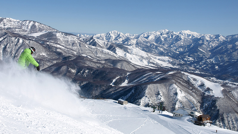 スノボツアー白馬八方尾根スキー場